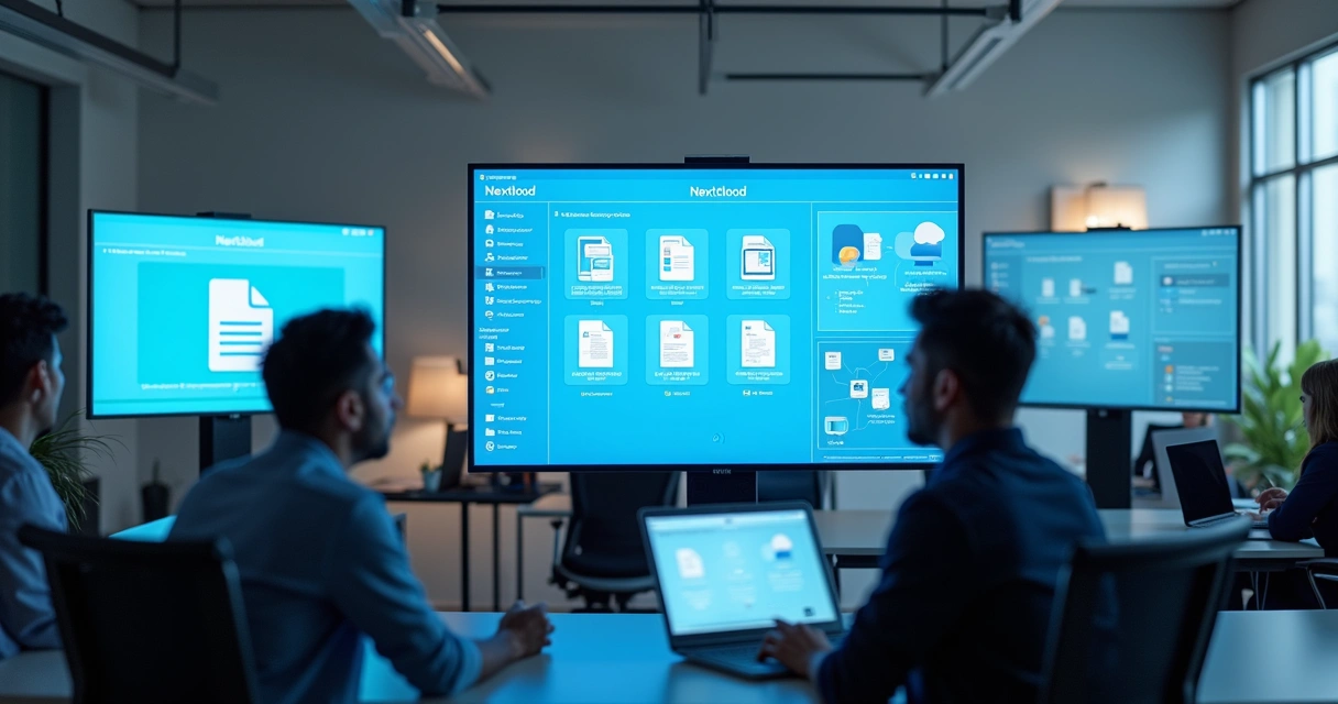 Compartilhamento de arquivos Nextcloud no ambiente de trabalho