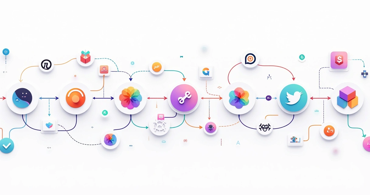 Fluxo automatizado de ferramentas open source conectando etapas de qualificação